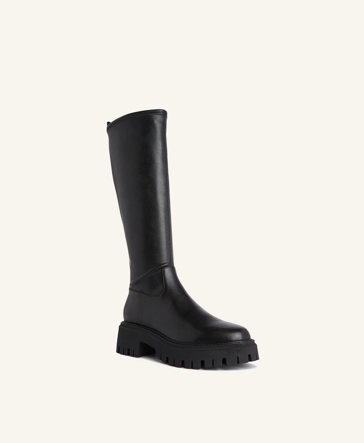 Flint Knee High Combat Boot - Image 3